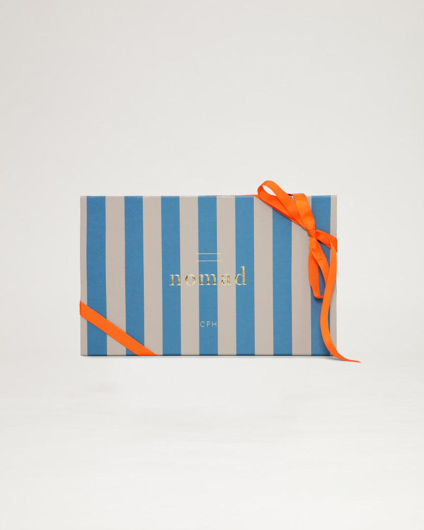 Packing cubes green + wash bag green + blue gift box