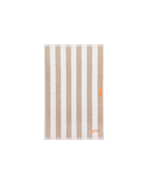 Set of guest towels (beige / white) - Nomad CPH