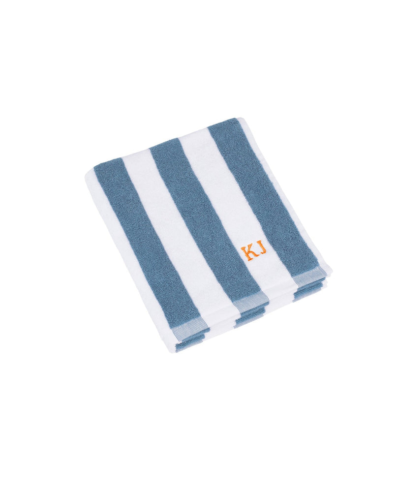 Set of guest towels (blue / white) - Nomad CPH