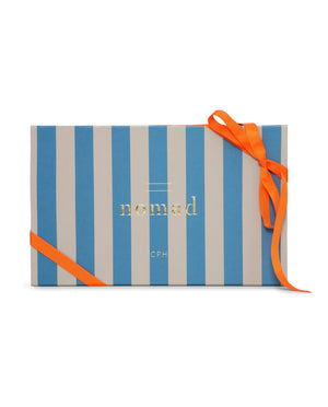 Set of guest towels (blue / white) - Nomad CPH